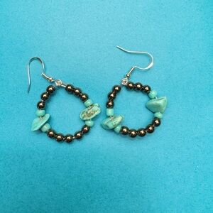 Turquoise earrings